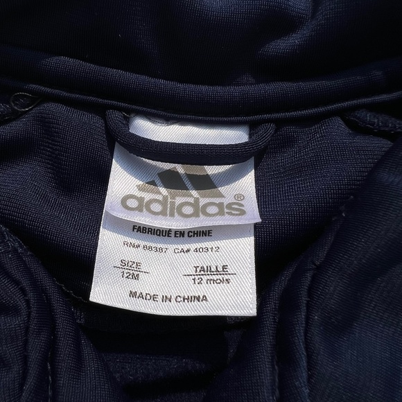 SOLD - Adidas 12 month Track Jacket - Picture 4 of 4